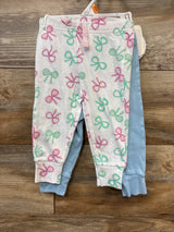 NEW Koala Baby 2pk Pants White sz 9-12m