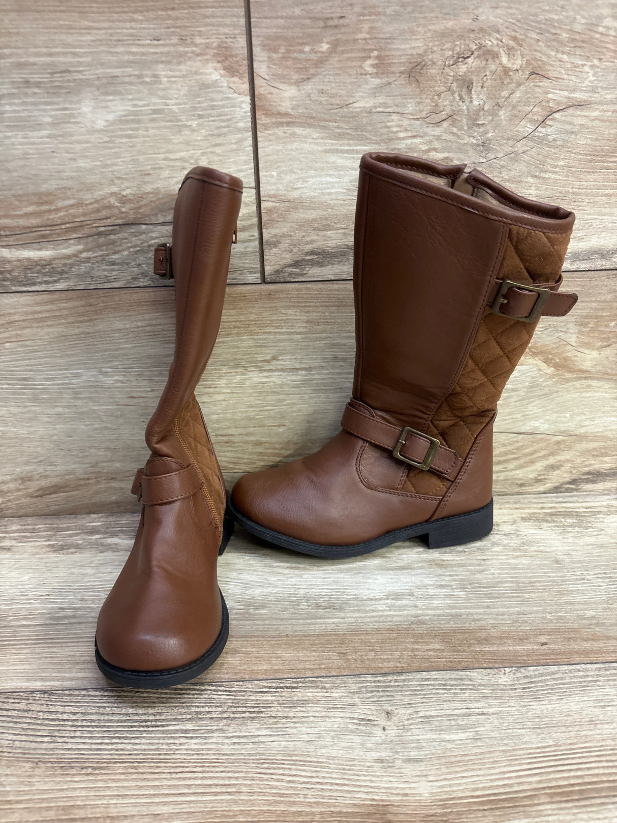 Rachel Shoes Tall Boots Brown sz 12c