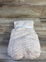 NEW Laughing Llama Reversible Baby Blanket Tan 30x40''