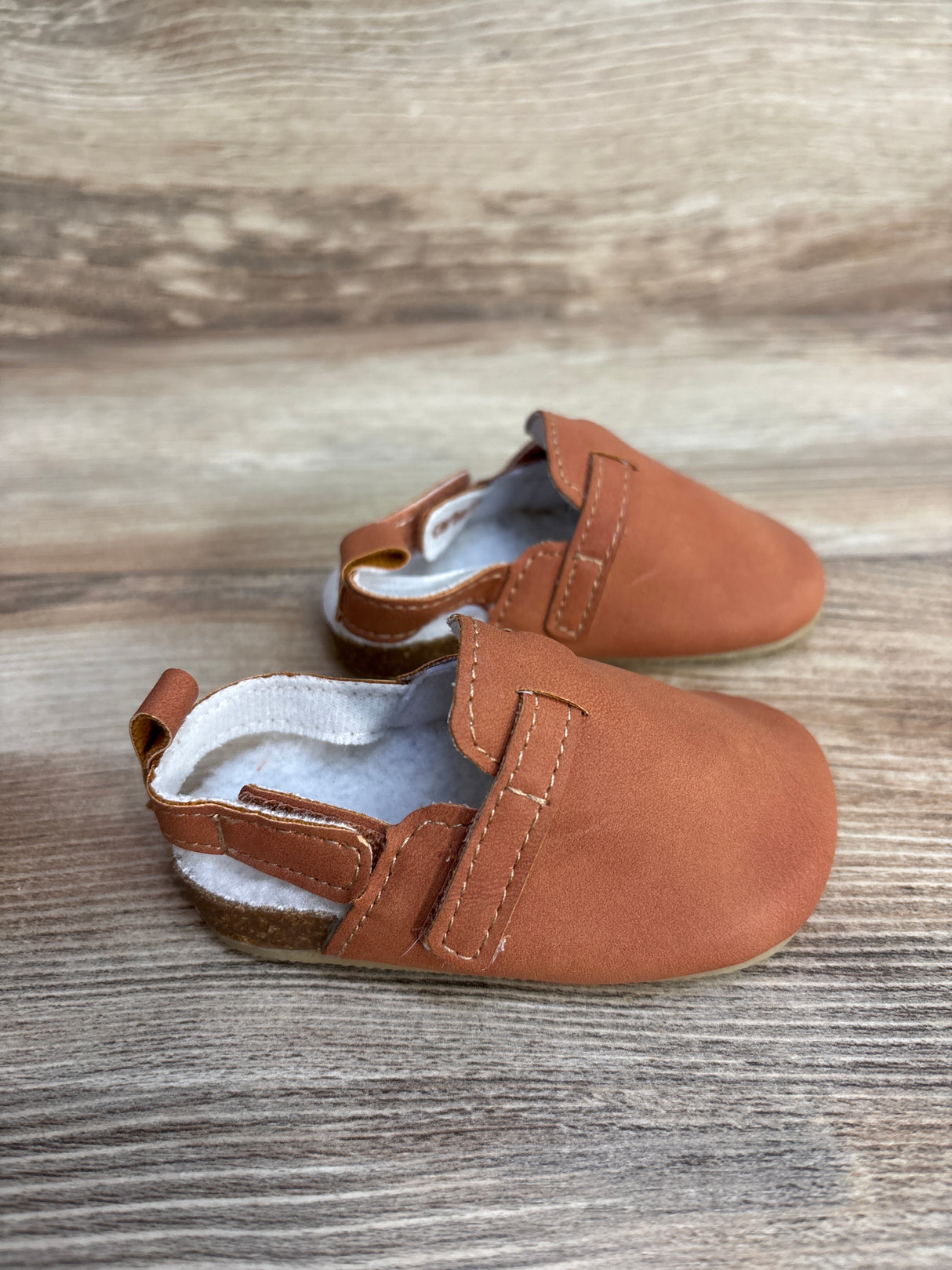 Carter's Sherpa-Lined Clog Orange sz 2c