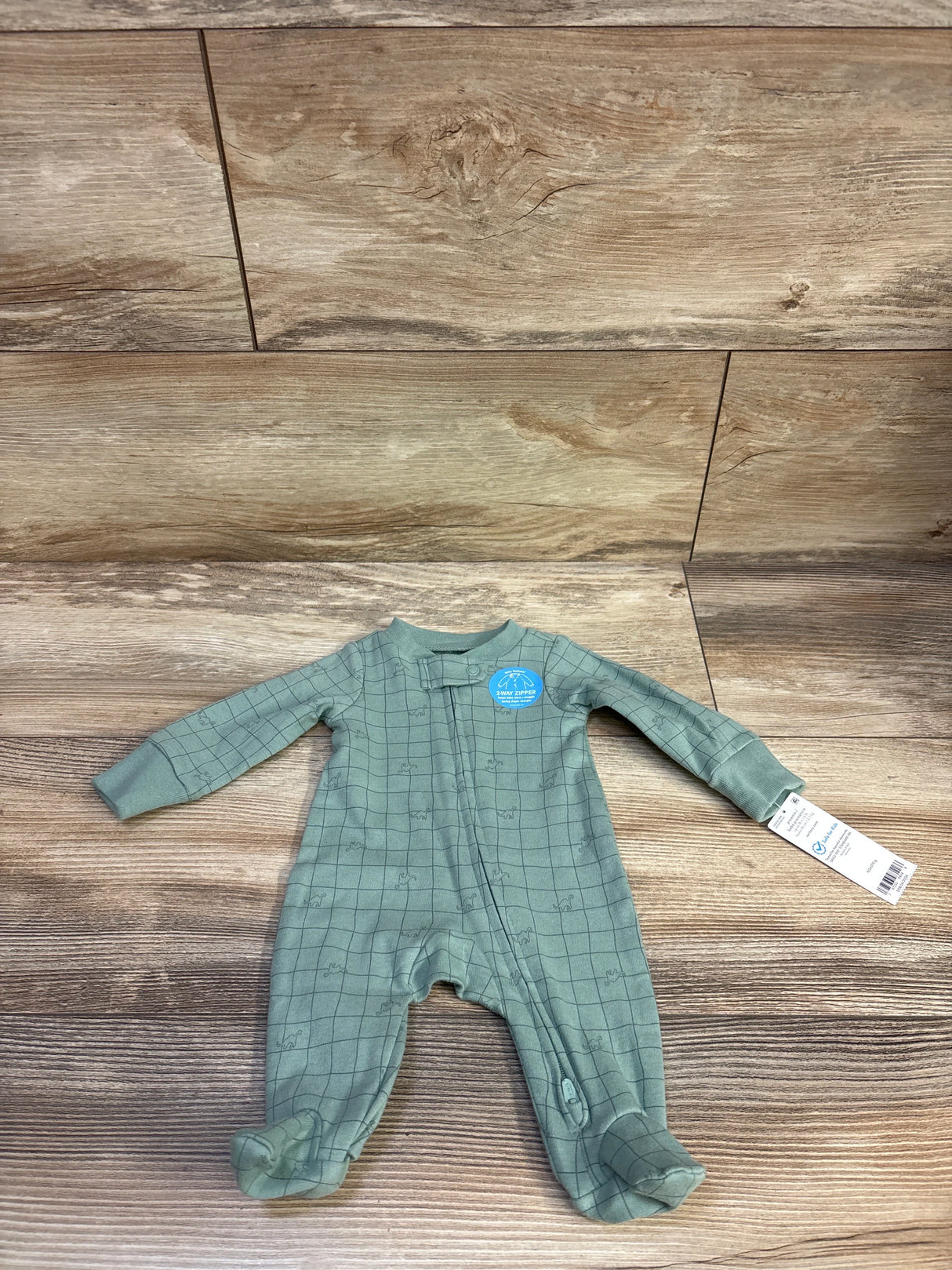 NEW Carter's Sleeper Green sz Preemie
