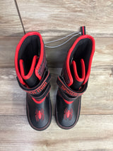 NEW Marvel Spider-Man Light-Up Winter Boots Black sz 1Y