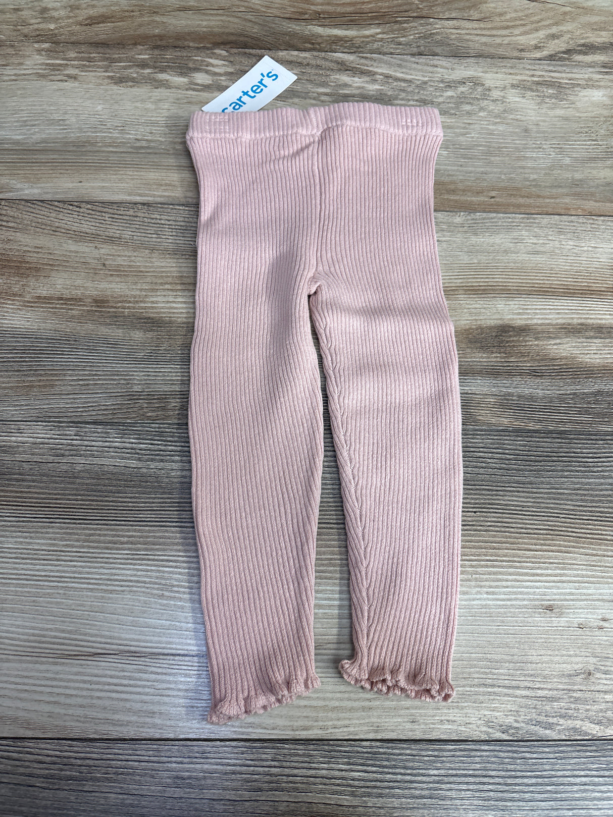 NEW Carter's Ribbed Leggings Pink sz 2T