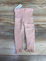NEW Carter's Ribbed Leggings Pink sz 2T