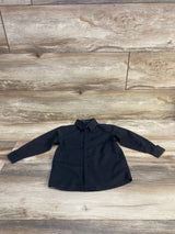 Andrew Fezza Button Up Shirt Black sz 24m