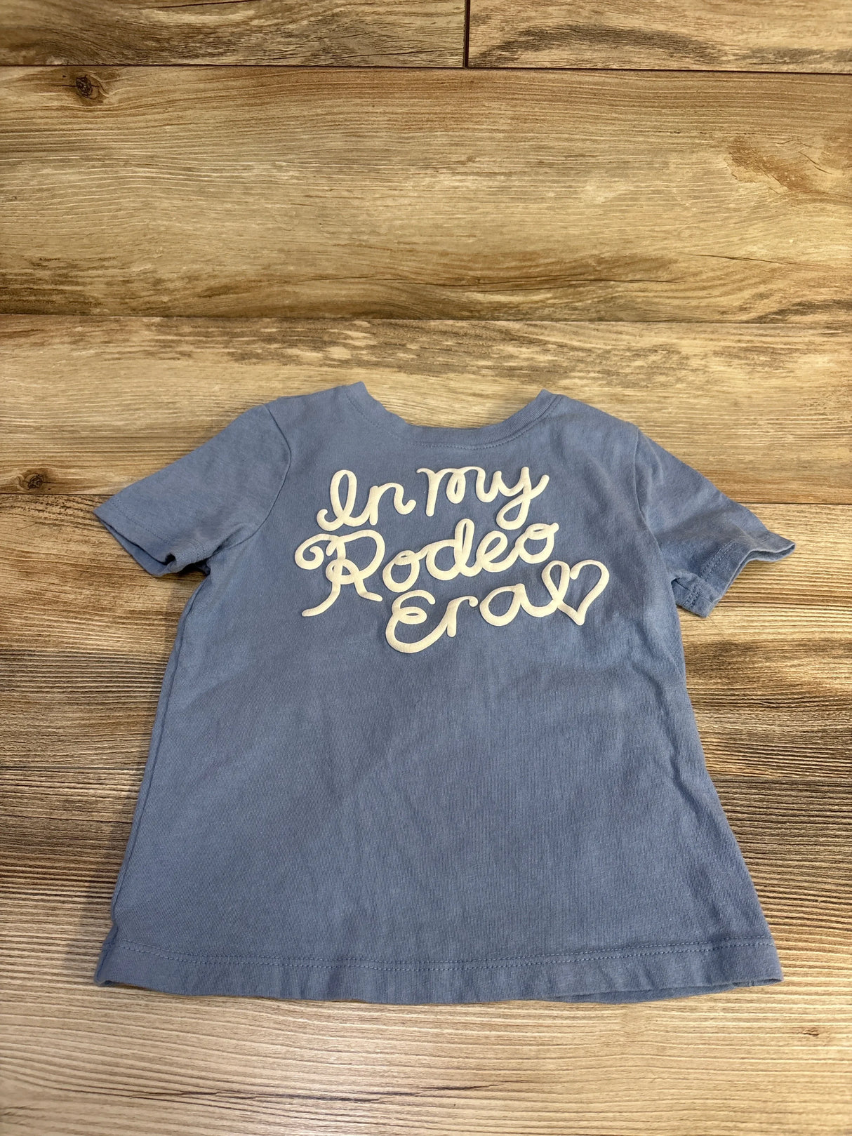 Old Navy 'In My Rodeo Era' Shirt Blue sz 4T