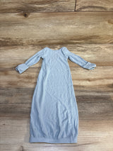 Purely Soft Ribbed Sleeper Gown sz Preemie