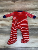 Carter's Striped Brother Sleeper Red sz 6m