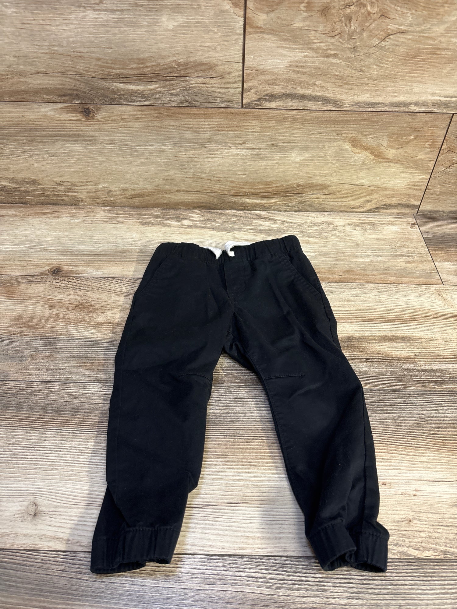 Cat & Jack Drawstring Joggers Black sz 2T