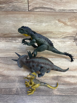 Jurassic World Dinosaur Action Figures, 3pk