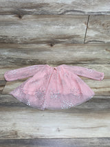 Nannette Kids Tulle Overlay Top Pink sz 2T