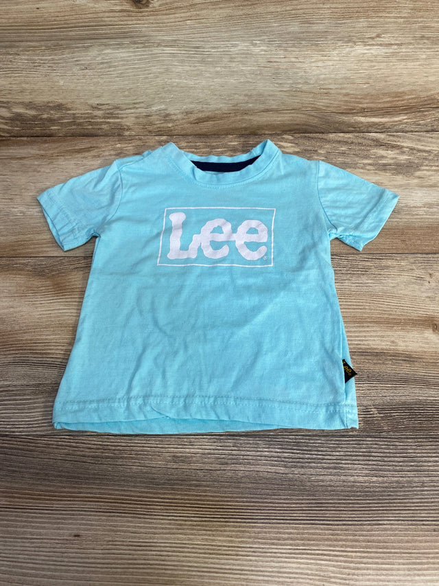 Lee Logo Shirt Blue sz 2T - Me n Mommy To Be
