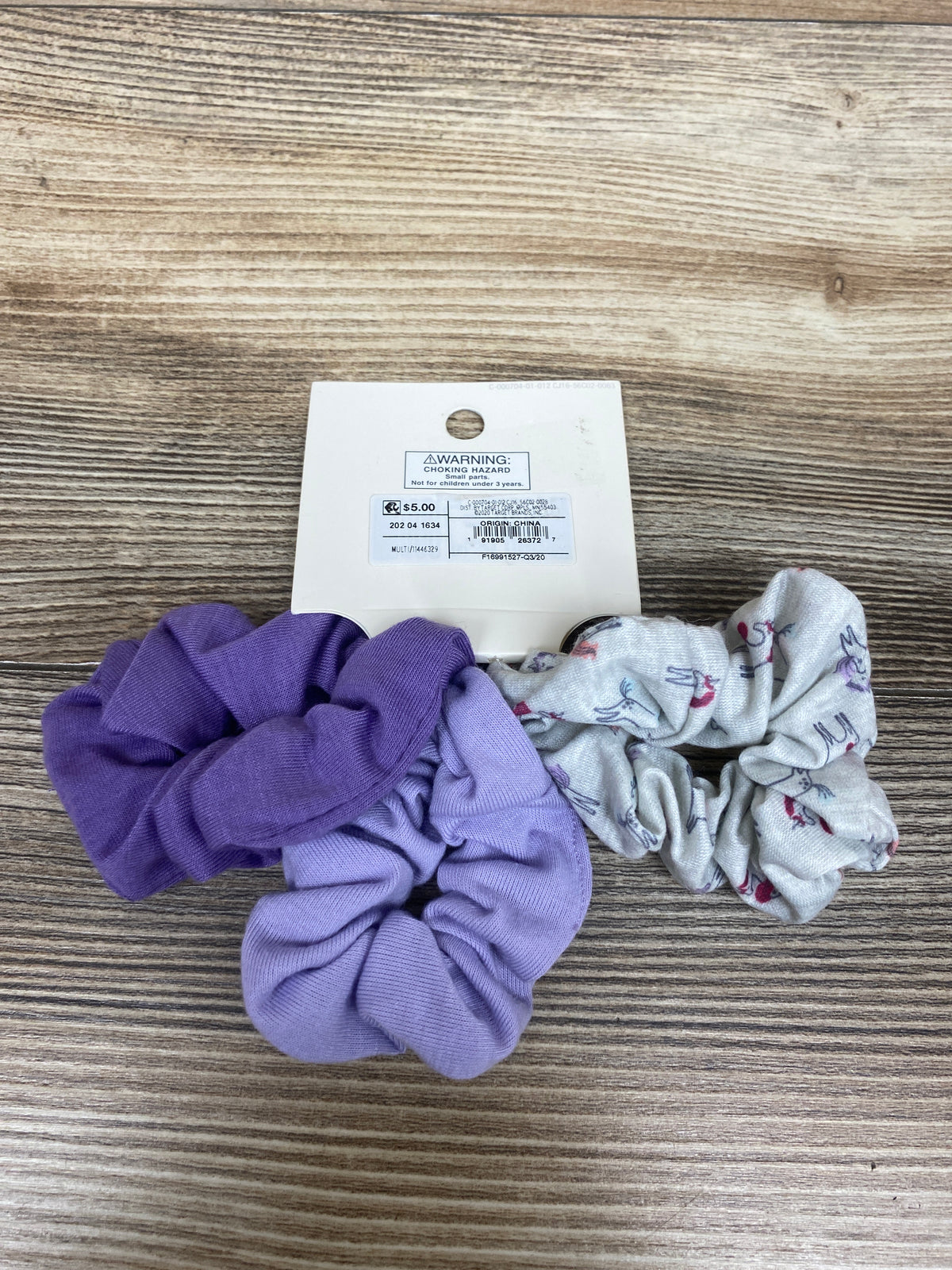 NEW Cat & Jack 3pk Hair Ties Purple