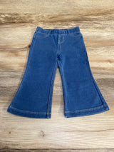 Cat & Jack Pull On Flare Jeggings Blue sz 18m