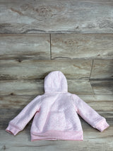 Simple Joys Fleece Lined Zip-Up Jacket Pink sz 12m