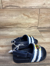 NEW Old Navy Pool Slide Sandals Navy sz 5-6c