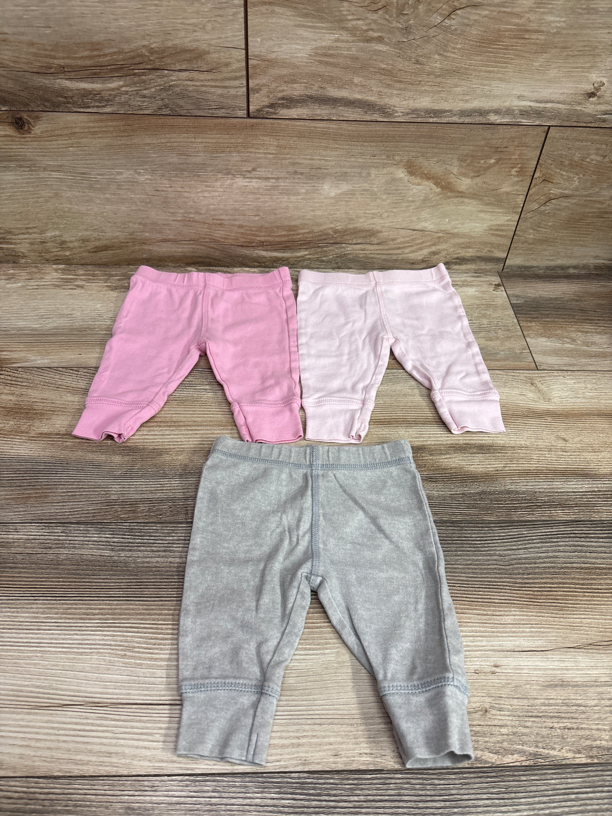 Gerber 3pk Pants Pink sz 0-3m