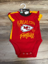 NEW NFL Kansas City 2pc Creeper Red sz 0-3m