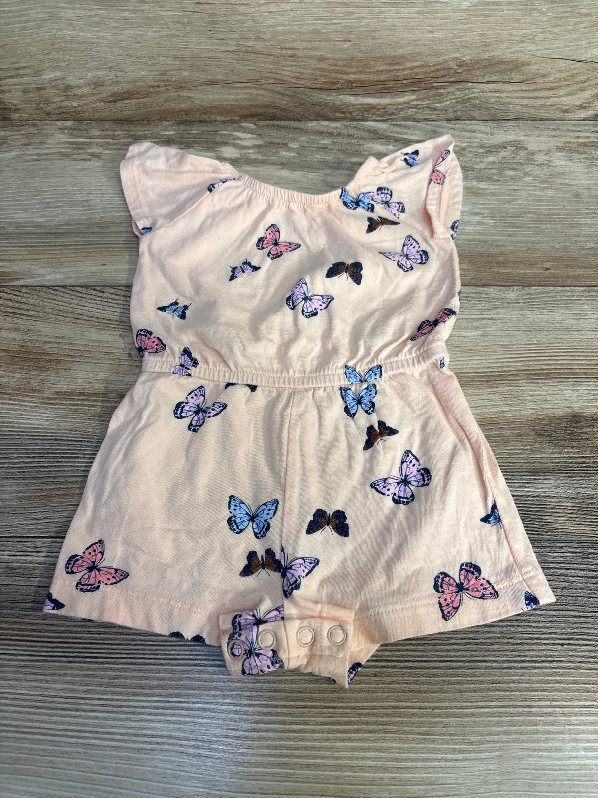 Jumping Beans Butterfly Romper Pink sz 12m