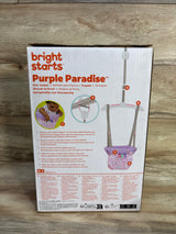 NEW Bright Starts Purple Paradise Door Jumper