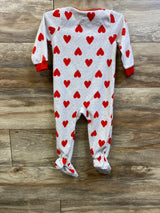 Carter's Heart Blanket Sleeper Grey sz 18m
