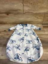 Carter's Panda Print Blanket Sleep Sack White sz 0-3m