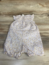 H&M Floral Romper White sz 18m