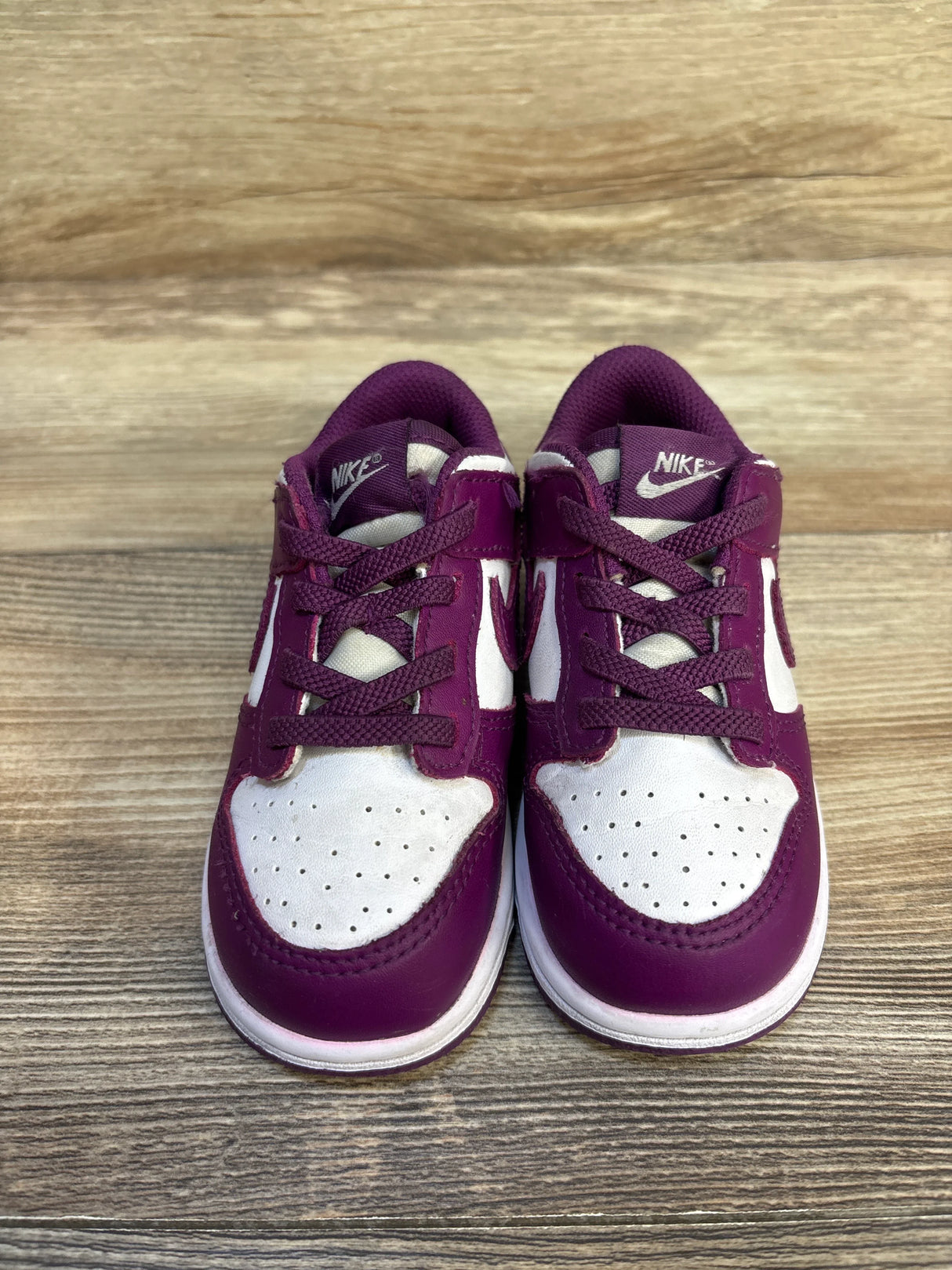 Nike Dunk Low TD 'Viotech White' Sneaker sz 8c