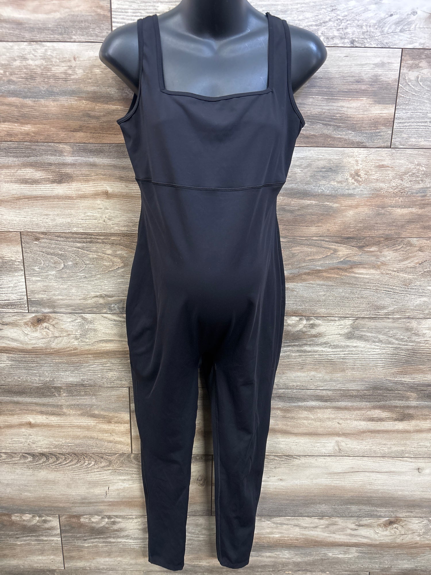 Ingrid & Isabel Maternity Sleeveless Jumpsuit Black sz Medium
