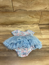 Disney Baby Stitch Tutu Bodysuit Blue sz 0/3m