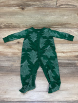 Carter's Christmas Tree Snap Sleeper Green sz 3m