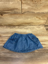Cat & Jack Denim Skort Blue sz 18m