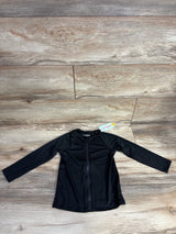 NEW Cat & Jack Full Zip Active Jacket Black sz 4T