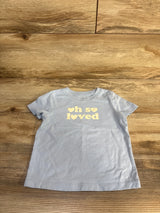 Cat & Jack Oh So Loved Shirt Blue sz 18m