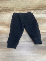 Cat & Jack Quilted Drawstring Joggers Black sz 12m