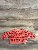 Cat & Jack Apple Sweatshirt Pink sz 12m