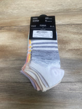 Adidas Girl's Superlite 6Pk No Show Socks Sz 13c-4Y