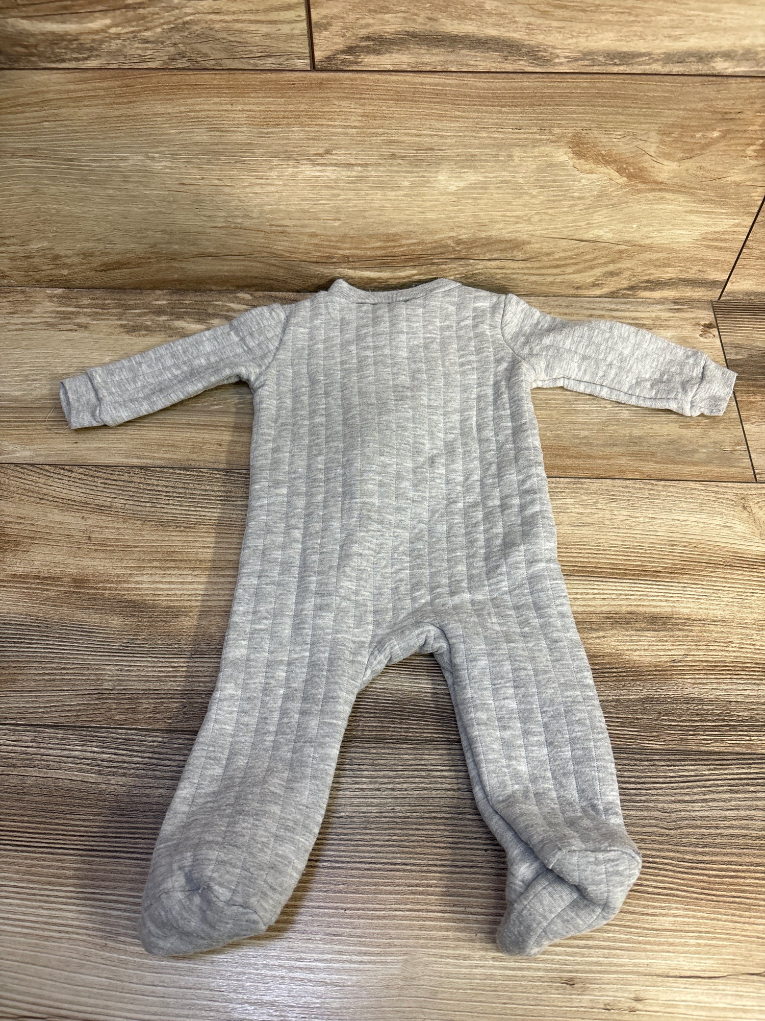 Kyle + Deena Quilted Cutie Sleeper Grey sz 0-3m