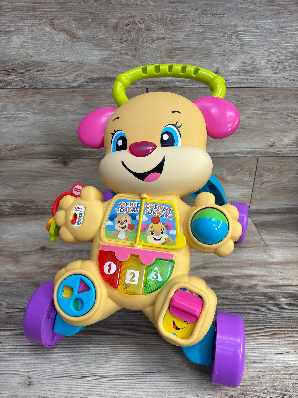 NEW Fisher Price Laugh and Learn Smart Stages Learn With Puppy Walker