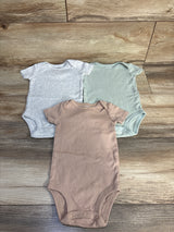 Just One You 3pk Bodysuit Set Green sz 6m