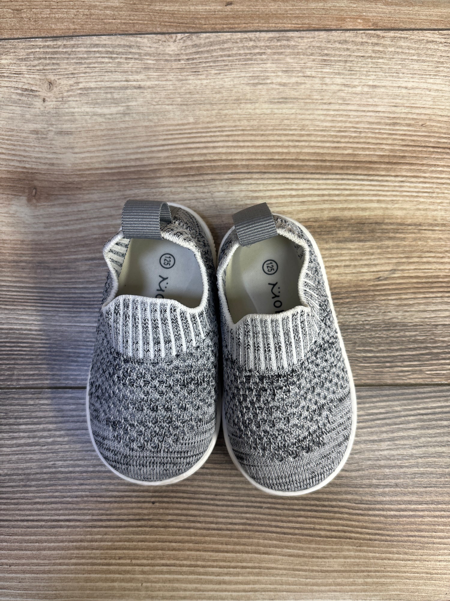 Morendl Non-Slip Mesh Walking Sock Sneakers Grey sz 4c