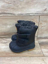 NEW Cat & Jack Denver Black Winter Boots sz 5c