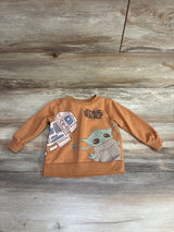 Star Wars Yoda Sweatshirt Caramel sz 12m