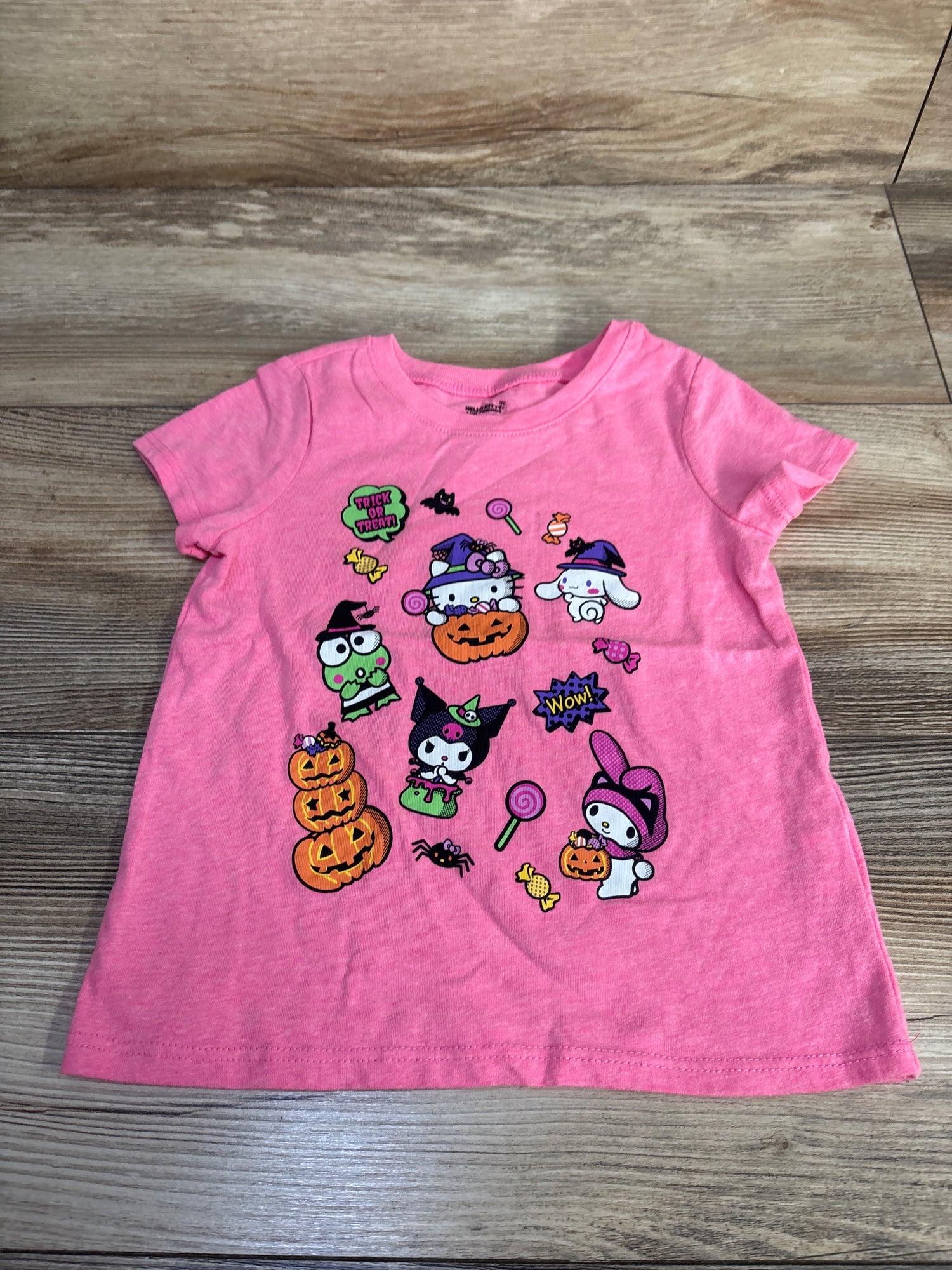 Children's Place x Hello Kitty Halloween Shirt Pink sz 3T