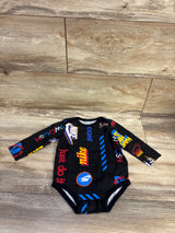 Nike Long Sleeve Bodysuit Black sz 9m