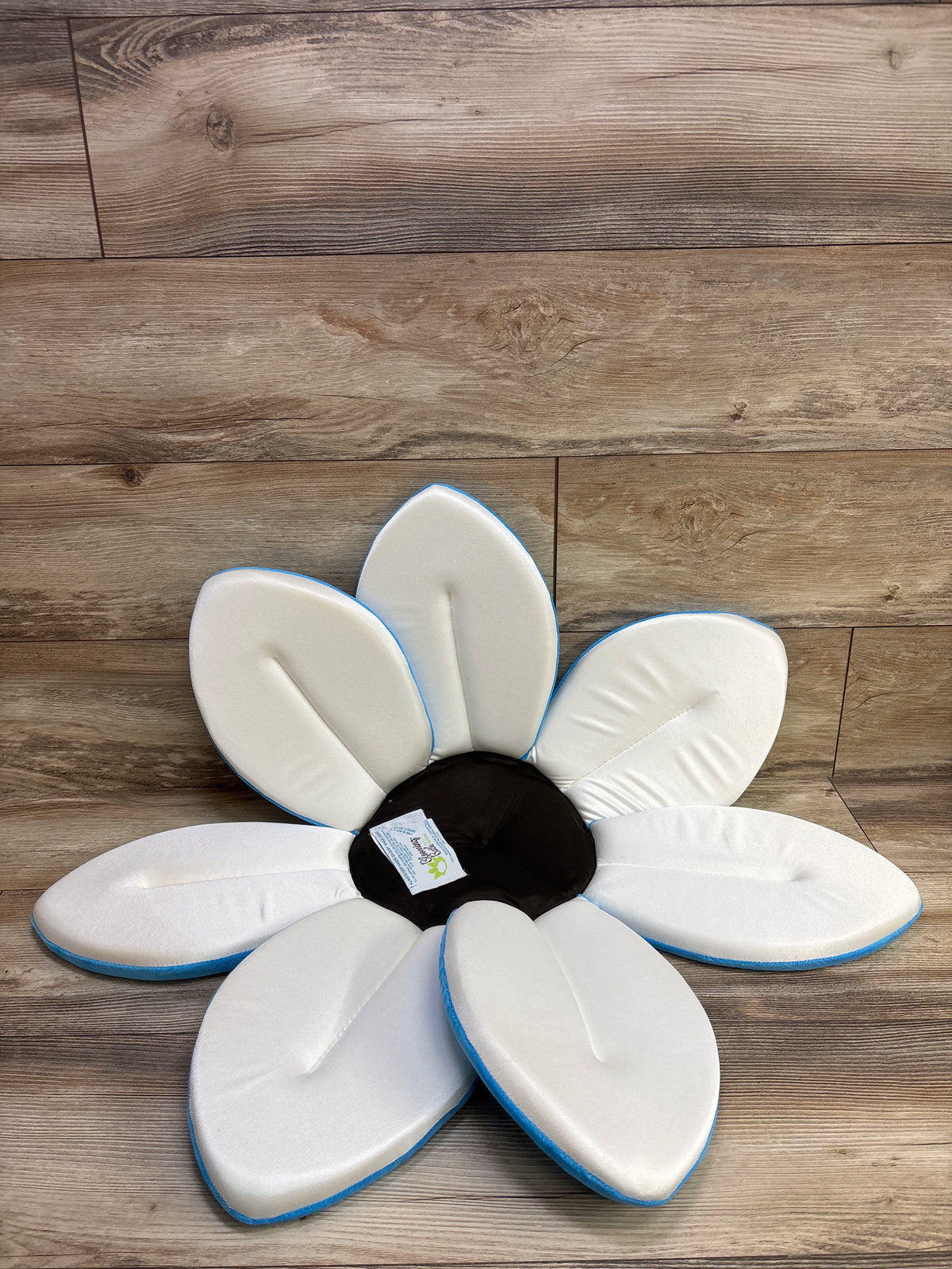 Blooming Bath Blue Sunflower Sink Bath Seat/Mat