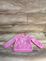 Derek Hear Plush Pullover Sweatshirt Pink sz 18m