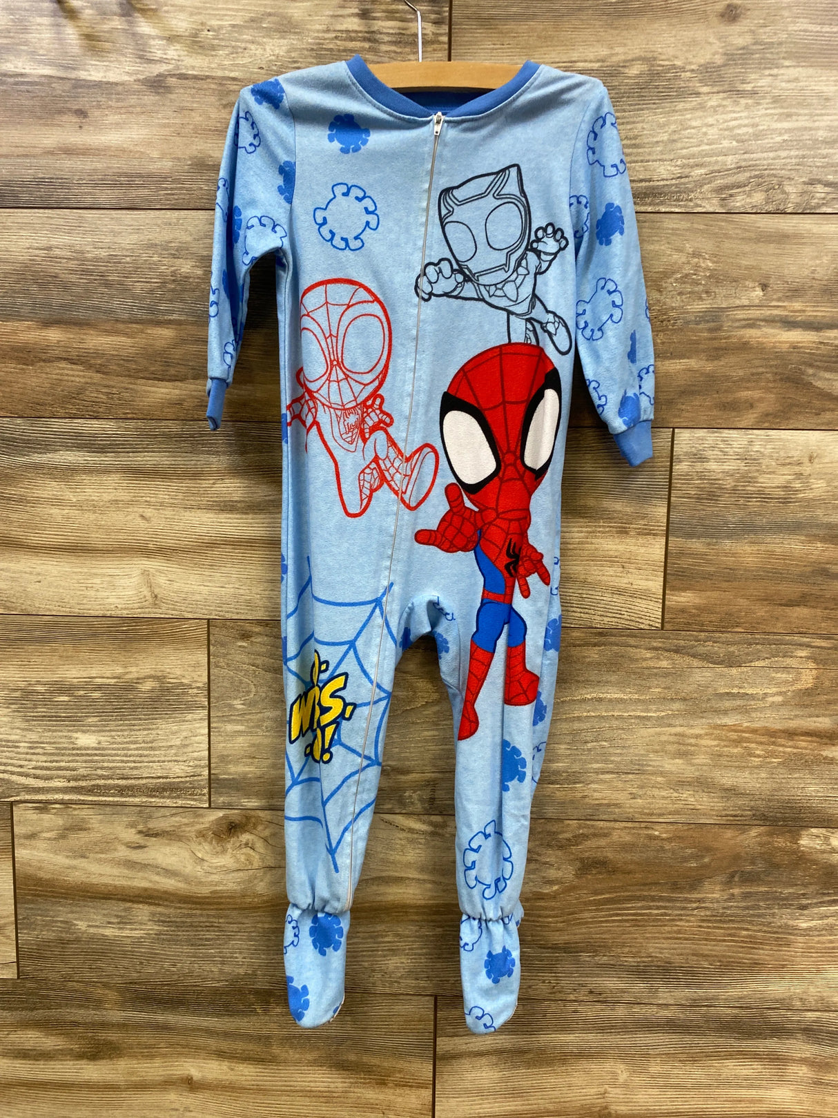 Marvel Spidey Sleeper Blue sz 3T