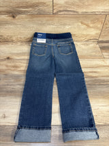 NEW Old Navy Rib-Knit Distressed Skinny Jeans Medium Blue sz 5T
