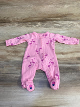 Child Of Mine Flamingo Sleeper Pink sz Preemie